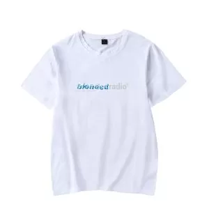 Frank Ocean Blonded Radio New Classic Logo T-shirt White/Iceman